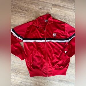 Vintage STARTER Warm up Jacket - UW Badgers